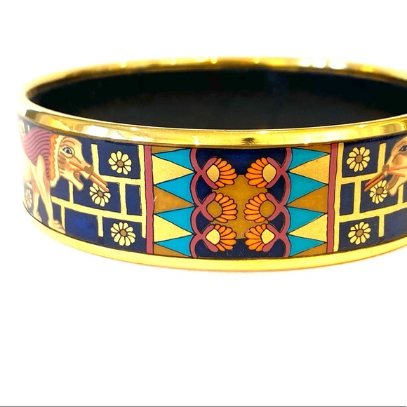 Hermes enamel bracelet size PM 65 - Picture 2 of 3